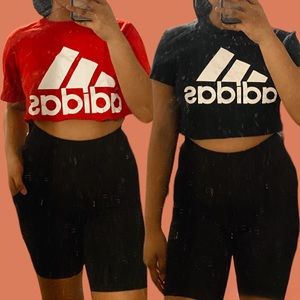 Adidas Cropped T-Shirt